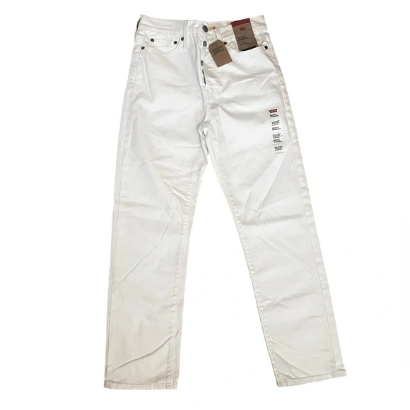 Levi’s wedgie straight button front jeans size 28 / 6 short 28 inseam new tags - Picture 2 of 4